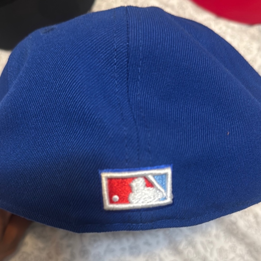 Blue 59fifty Cap With Unique Patch - image 2